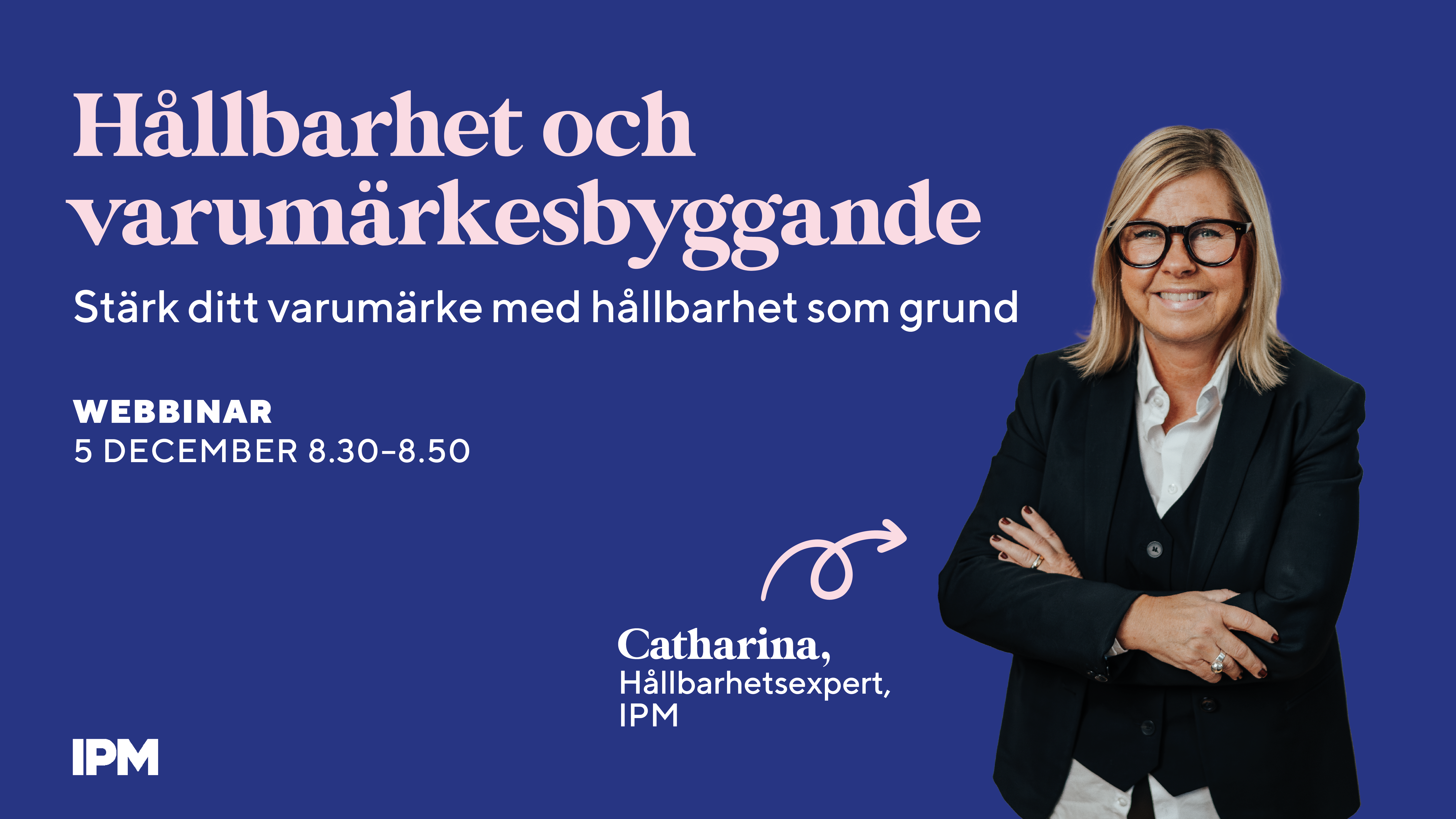 Catharina pratar hållbarhet