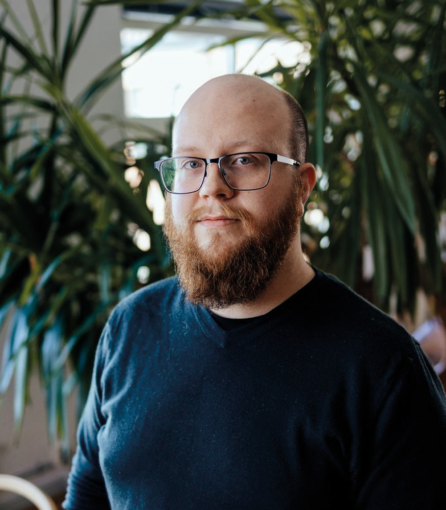 Rickard Ahlstedt, backendutvecklare på IPM